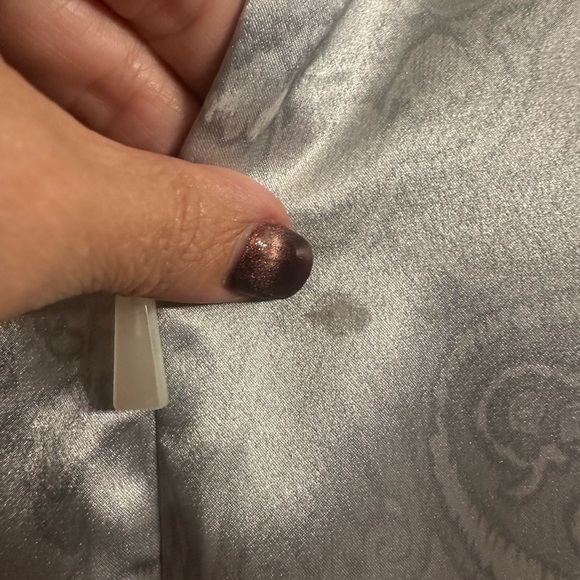 Elegant Gray Women's Robe - Picture 3 of 4